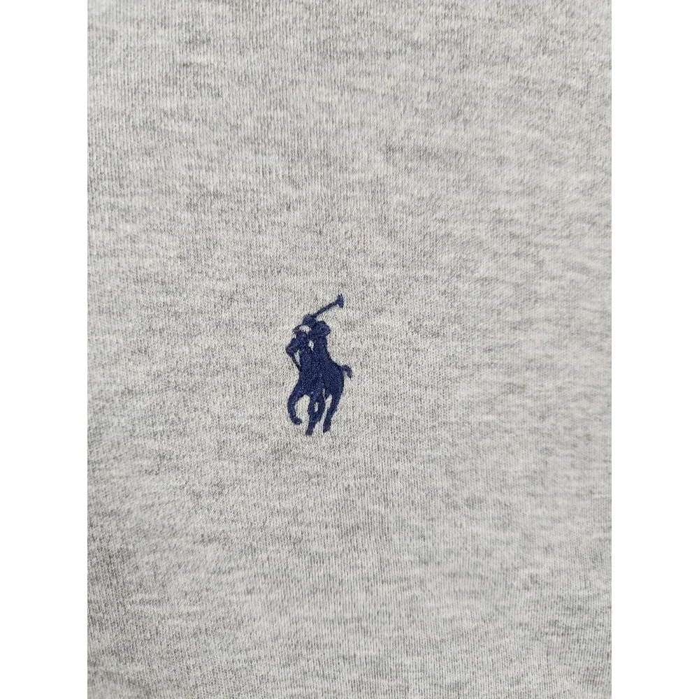Ralph Lauren Polo Shirt XL Gray Blue Pony Rugby Casual Outdoors‎ Preppy Mens